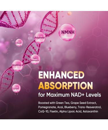 Nextdia NAD+ Supplement for Women with Urolithin A Polyphenol Complex Resveratrol + Kids Calcium Gummies - Buy Online on GoSupps.com