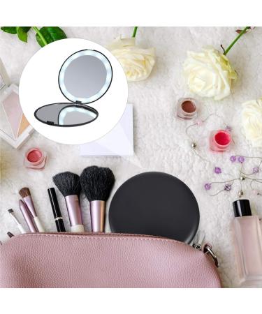 Led Portable Mirror Small Compact Mirror Travel Mirror Folding Vanity Magnifying Pocket Mirror Small Womens Wallet Woman Wallet Ladies Wallets Girl Mirror Mini Miss Magnifier Abs - Buy Online on GoSupps.com