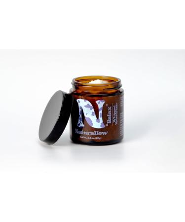 Grass Fed Tallow Face Moisturizer - Lavender & Eucalyptus Scented Balm for Dry Skin - 4oz Multi-Purpose Skin Care - Buy Online on GoSupps.com