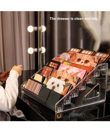 6 Layer Eye Shadow Display Stand Large Capacity Cosmetic Lipstick Rack for Air Cushion Applicable Bathroom Bedroom - Buy Online on GoSupps.com