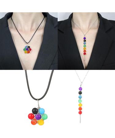 Oralgos Colorful Choker Necklace for Women & Girls | Fashionable Gothic Punk Jewelry with Six-Pointed Star | International Shipping Available - Buy Online on GoSupps.com