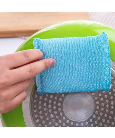 Kitchen Sponge Household Cleaning for Kitchen - Dual Sided Scrub Sponge Heavy Duty Non-Scratch Sponges Perfect for Household Cleaning Nicything - Buy Online on GoSupps.com