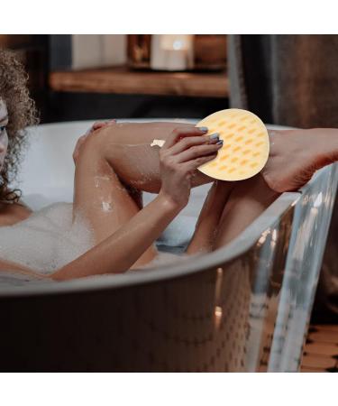GLEAVI Bath Ball & Back Scrubber - Exfoliating Luffa Sponge for Shower - Cute & Effective Body Scrubber - Buy Online on GoSupps.com