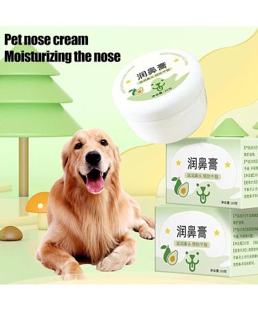 Moisturizer for Dogs Nose | Avocado Nose Cream for Dogs | 20g Natural Nose Moisturizer Lick-Safe Dog Nose Balm Moisturizes & Soothes Dry Cracked Noses Gonipol - Buy Online on GoSupps.com