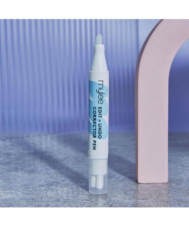 Mylee Edit Undo Refillable Nail Polish Corrector Pen - Flawless Manicures Made Easy - Acetone-Free Gel Remover with Spare Tips and Clean Results - Buy Online on GoSupps.com