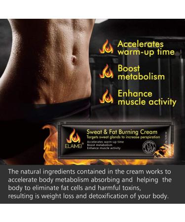 10 Pack Hot Cream Workout Enhancer for Fat Burning & Cellulite Reduction - Coconut Body Cream for Slimming & Muscle Tightening - Buy Online on GoSupps.com