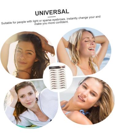 Beavorty 54 Sheets waterproof eyebrow stickers waterproof stickers Eyebrow Transfer Sticker tattoo stickers - Buy Online on GoSupps.com