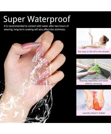 Nail Adhesive Sticker Breathable Double Sided Nail Glue Sticker Strong Adhesion for Home - Buy Online on GoSupps.com