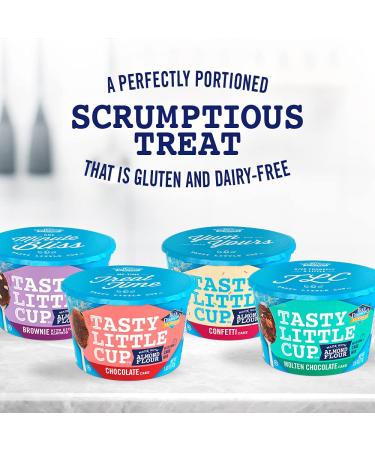 Blue Diamond Almonds Chocolate Almond Flour Brownie Cup - Gluten Free, Non-GMO, 1.69 oz | Single-Serve Microwave Mug Cake - Buy Online on GoSupps.com