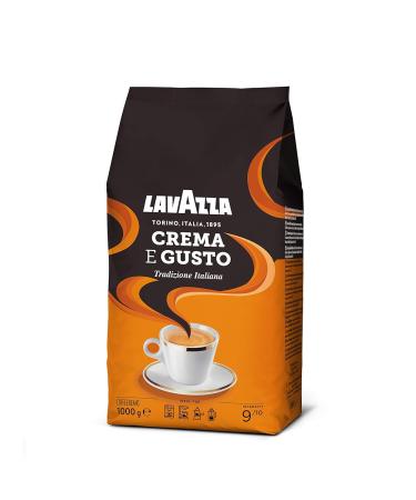 Buy Lavazza Caff Crema Gustoso & Crema E Gusto 1kg - Intensity 9/10 Aromatic Roasted Coffee Beans - International Shipping Available - Buy Online on GoSupps.com