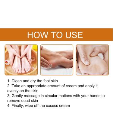 Horse Oil Foot Repair Cream 3Pcs 30g Foot Care Cream Easily Absorbed Moisturizing Horse Oil Foot Care Cream for Extremely Dry Cracked Feet - Buy Online on GoSupps.com