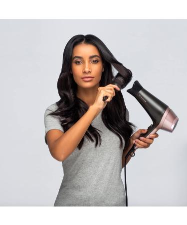 Remington Curl & Straight Confidence Hairdryer D5706 - Lightweight Ionic Dryer with Diffuser, Curling & Smoothing Nozzles - Buy Online on GoSupps.com