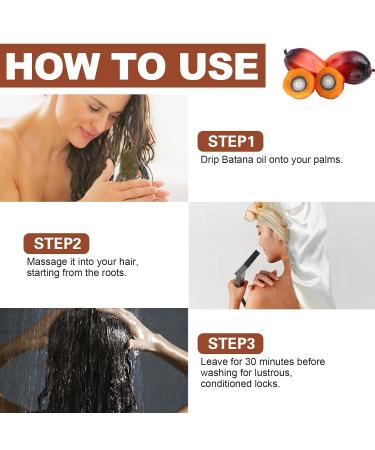 100% Pure Batana Oil for Hair Repair & Growth | Unisex Hair Care Solution - Buy Online on GoSupps.com