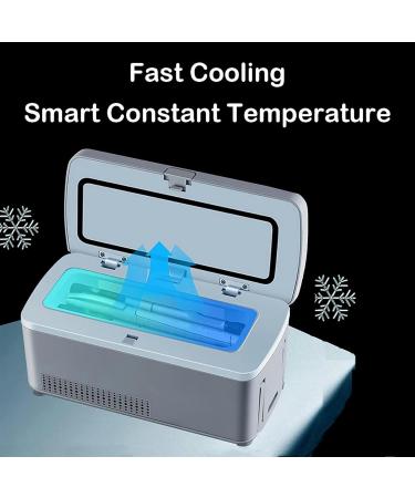Portable Insulin Refrigerator And Refrigerated Box LED Display Screen Medicine Refrigerated Box At 2-8 C Station Wagon Medicine Refrigerated Box Mini Re Single Battery - Buy Online on GoSupps.com