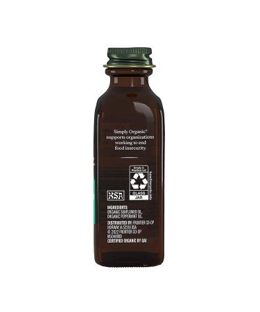 Simply Organic Peppermint Flavor 2 fl oz - Pure & Natural Extract - Buy Online on GoSupps.com