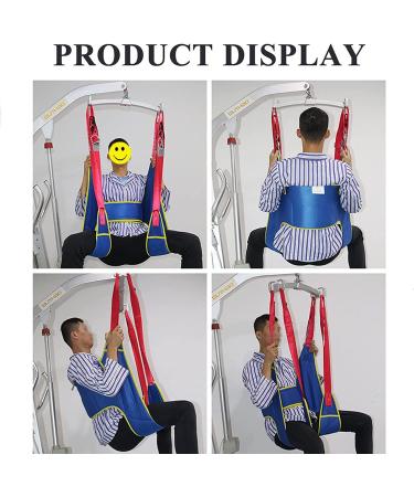Patient Lift Sling Rehabilitation Gait Training Device Four Point Support Lifting Sling Divided Leg Shower Sling for Elderly/Disabled L - Buy Online on GoSupps.com