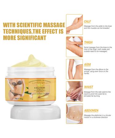 Buy Ginger Anti Cellulite Hot Cream - Fat Burning & Skin Firming Gel for Body Sculpting - Buy Online on GoSupps.com