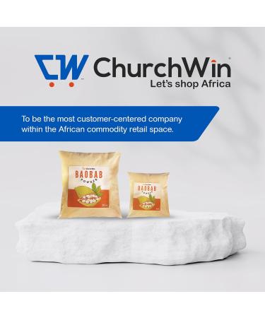 Churchwin Organic Baobab Powder 0.5 LB / 8 OZ / 250 g 100% Raw and Natural from Ghana Premium Quality half Pound (Baobab 8 oz) - Buy Online on GoSupps.com