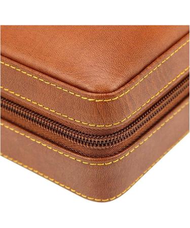 Cigar Boxs Cigar Box Cigar Humidor Leather Humidor Travel Cigar Case Portable Cigar Humidor Box with Humidifier Cow Leather and Classic Fit 4 Cigars Christmas Reindeer Style5 - Buy Online on GoSupps.com