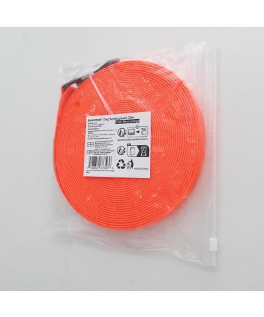 Looxmeer Rubberized Dog Tow Lines - 3m to 30m Leashes for Small & Medium Dogs - Neon Orange Training Lines - Buy Online on GoSupps.com