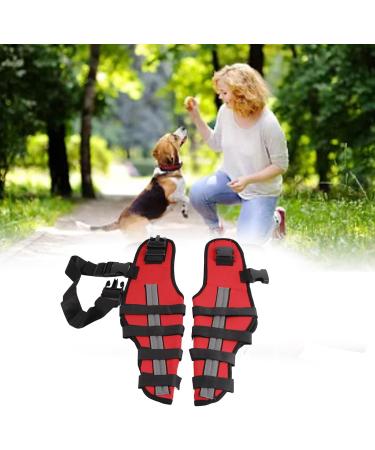Dog Knee Brace Adjustable Dog Leg Brace Double Rear Leg Brace Elastic Shockproof Dog ACL Brace CCL Brace Hind Leg Pet Knee Pads with Reflective Strips for Pets and Dogs (M) Medium - Buy Online on GoSupps.com