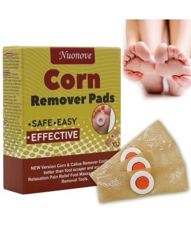 Corn Removal Pads Corn Removal Corn Remover Corn Removal Treatment Corn Plaster with Hole It is a Better Solution for People Who Suffer The Pain of Corn 12 Medicated Pads 12pc