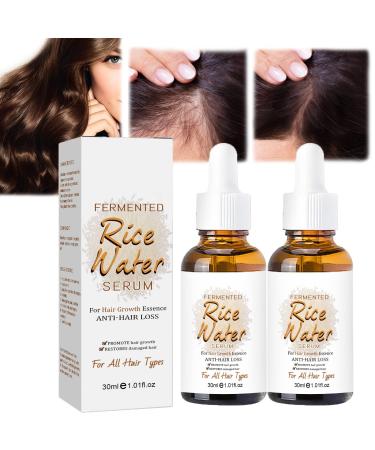 LPSHGK Puraect Pro Japanese Fermented Rice Water Serum Puraect Fermented Rice Water Serum Fermented Rice Water Serum Hair Growth Fermented Rice Water for Hair Growth (2PCS)