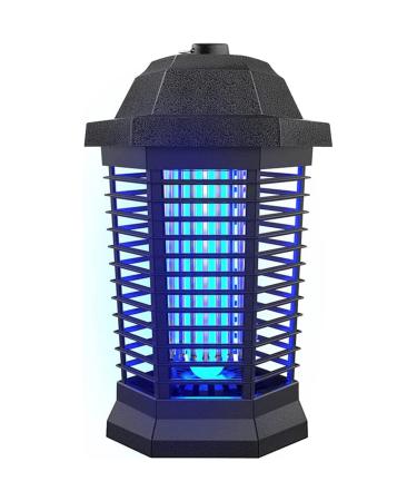 Bug Zapper, Electric Mosquito Zapper Killer Fly Zapper, Electronic Insect Killer for Home Backyard Patio (Black) (Black)