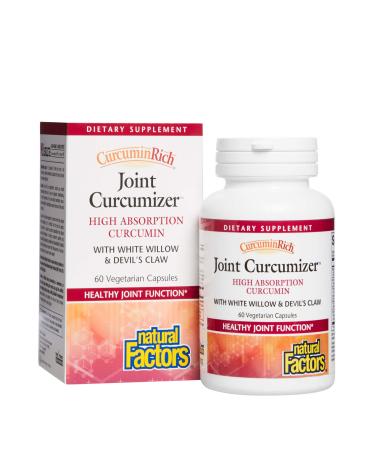 Natural Factors CurcuminRich Joint Curcumizer 60 Vegetarian Capsules