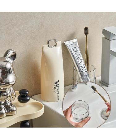 Ryvera Portable Toothbrush Case & Travel Holder | Toothpaste Storage Box for Camping & Travel - Buy Online on GoSupps.com