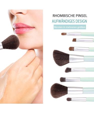 Professional 8-Piece Makeup Brush Set with Travel Bag | High-Quality Cosmetic Brushes for Women - Perfect for Flawless Application - Buy Online on GoSupps.com