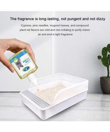 Cat Box Deodorizer Pet Carpet and Rug Deodorizer for Urine and Odor Air 1.69oz Non-Stimulating Air Deodorizer for Pet Room Carpet Urine Rug - Buy Online on GoSupps.com