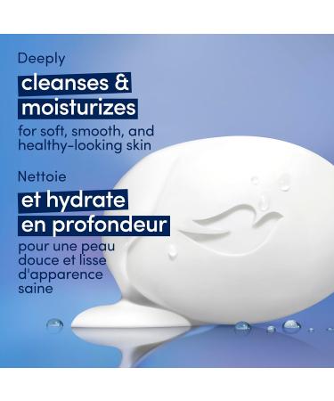 Dove Original Beauty Bar more moisturizing than bar soap Deep Moisture for clean and soft skin 106 g 6 count white - Buy Online on GoSupps.com