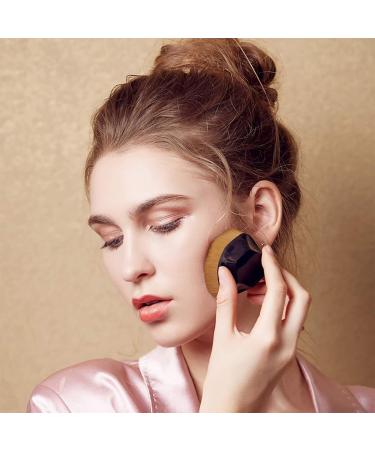 Magic Makeup Brush Beauty Powder Face Blush Brushes Portable Professional Foundation Brush Set Eye Face Cosmetic Foundation Large Soft Base Make up Brush Beauty Tool (Black) - Buy Online on GoSupps.com