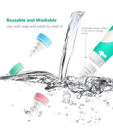 BALHVIT Spiral Ear Wax Removal Tool | Safe & Painless Earwax Remover with 16 Silicone Tips - Efficient Ear Cleaner for Kids & Adults - Buy Online on GoSupps.com