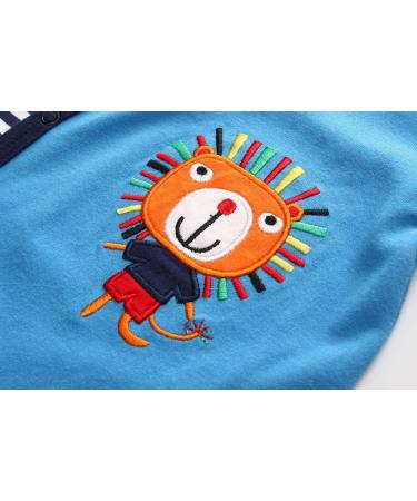 MAMIMAKA Baby Rompers Pajamas Cotton Jumpsuit 9-12 Months - Two Piece Set - Buy Online on GoSupps.com