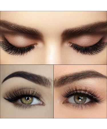 Magnetic Eyelashes Kit Waterproof Magnetic Eyeliner Reusable Magnetic Eyelashes with Eyeliner False Eyelashes with Tubes of Eyeliner & Tweezers (Black Style 01 (3 Pairs)) - Buy Online on GoSupps.com