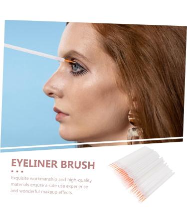 Angoily 100pcs Disposable Eyeliner Brush Eyeliner Pencil Mascara Tool Nylon Eyeliner Applicator Eyes Makeup - Buy Online on GoSupps.com