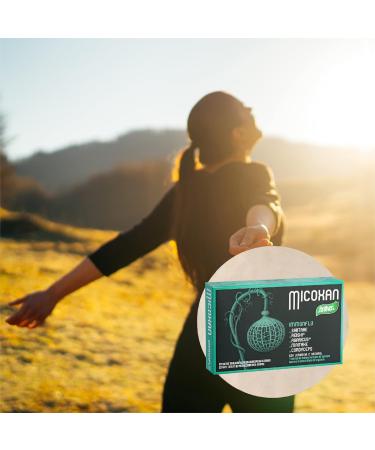  SANTIVERI SANTIVERI -Micoxan Imunflu naturally tones your defenses / 40 capsules with reishi agaricus and vitamin C - Buy Online on GoSupps.com