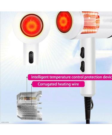 Compact Hair Dryer 2000W Ac Motor Styling Tool/Hair Dryer Household Hair Dryer - Buy Online on GoSupps.com