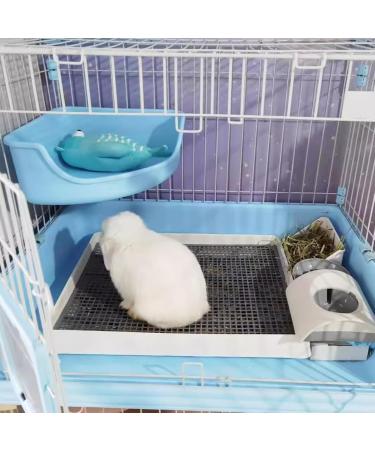 XXL Kyaoayo Rabbit Cat Toilet Oversized Pet Urine Pan for Rabbits Puppies Guinea Pigs & Ferrets Ideal Tray for Small Animals - Buy Online on GoSupps.com