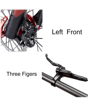 BUCKLOS Shimano MT200 MTB Hydraulic Disc Brakes Set - Rear Only | 800mm Front & 1550mm Rear | Universal Calipers for MTB XC Trail, e-Bike, Fat Bike - Buy Online on GoSupps.com