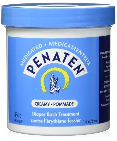 Penaten Medicated Creamy Diaper Rash Treatment  454g
