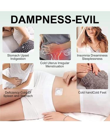 40pc Mugwort Navel Sticker-Natural Wormwood Essence Pills and Belly Sticke Healthy Moxibustion Belly Sticker Natural Cleanse Dampness-Evil Removal Relieve Fatigue Improve Sleep Quality - Buy Online on GoSupps.com