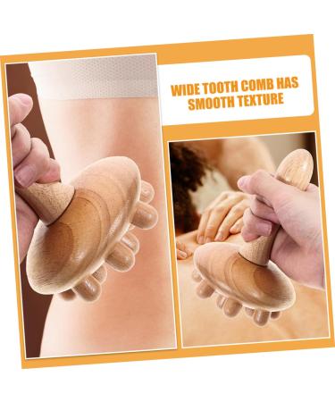 Beavorty 2-in-1 Meridian Massage Brush & Gua Sha Tool - Handheld Facial & Hair Comb for Thick Hair - Perfect for Women - Buy Online on GoSupps.com
