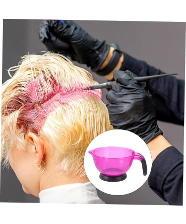 3 pi ces Bol de Teinture Cheveux Silicone Rigide avec Poign e Bol M langeur Pratique et R utilisable pour Coloration DIY et Salons - Buy Online on GoSupps.com