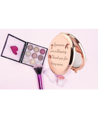 Sponsor Appreciation Compact Makeup Mirror - Catholic Mentor Thank You Gift - Buy Online on GoSupps.com