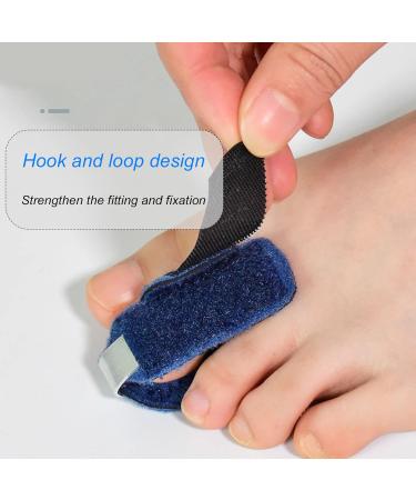 Premium Hammer Toe Straightener with Aluminum Plate & Velcro Fastener - Alleviate Claw Toes & Bent Toes - Buy Online on GoSupps.com