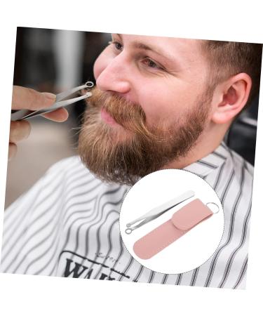Ipetboom Nose Hair Clip - Stainless Steel Nasal Hair Remover & Eyebrow Plucker for Men | Gold & Silver Hair Tools | 9.7x1x0.8CM - Buy Online on GoSupps.com