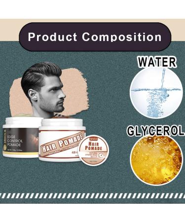 Natural Hair Pomade for Women - Organic Styling Wax with Light Hold & Shine | 100g Black Code Perfume - Buy Online on GoSupps.com